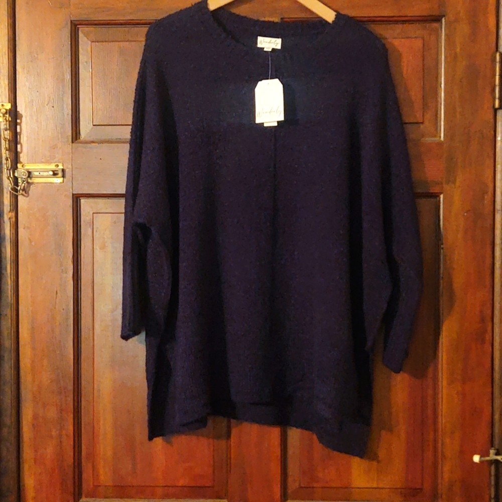 Large baggy soft sweater